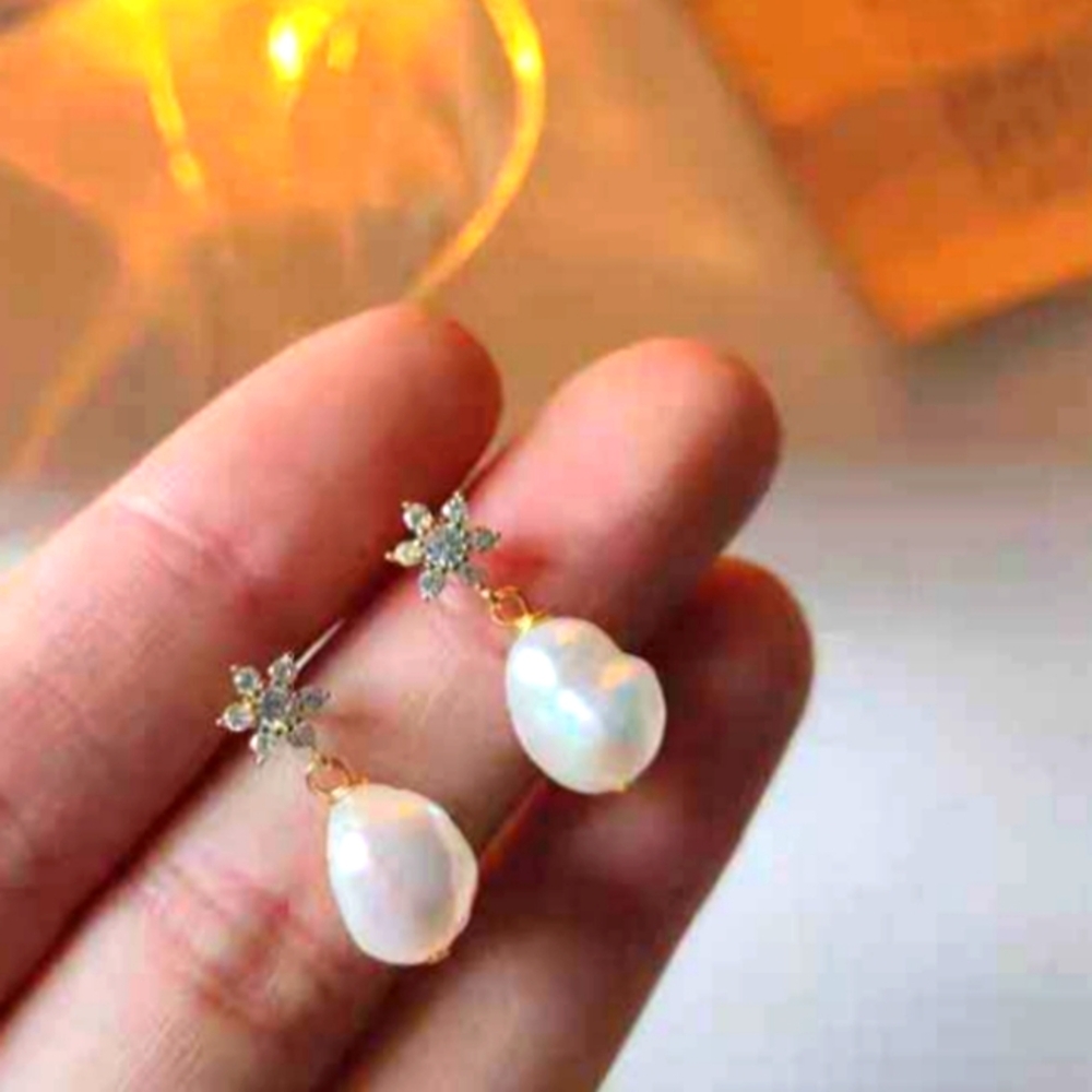 Freshwater Baroque Earrings